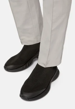 Boggi Milano Baskets Willow Noires En Fil Recyclé