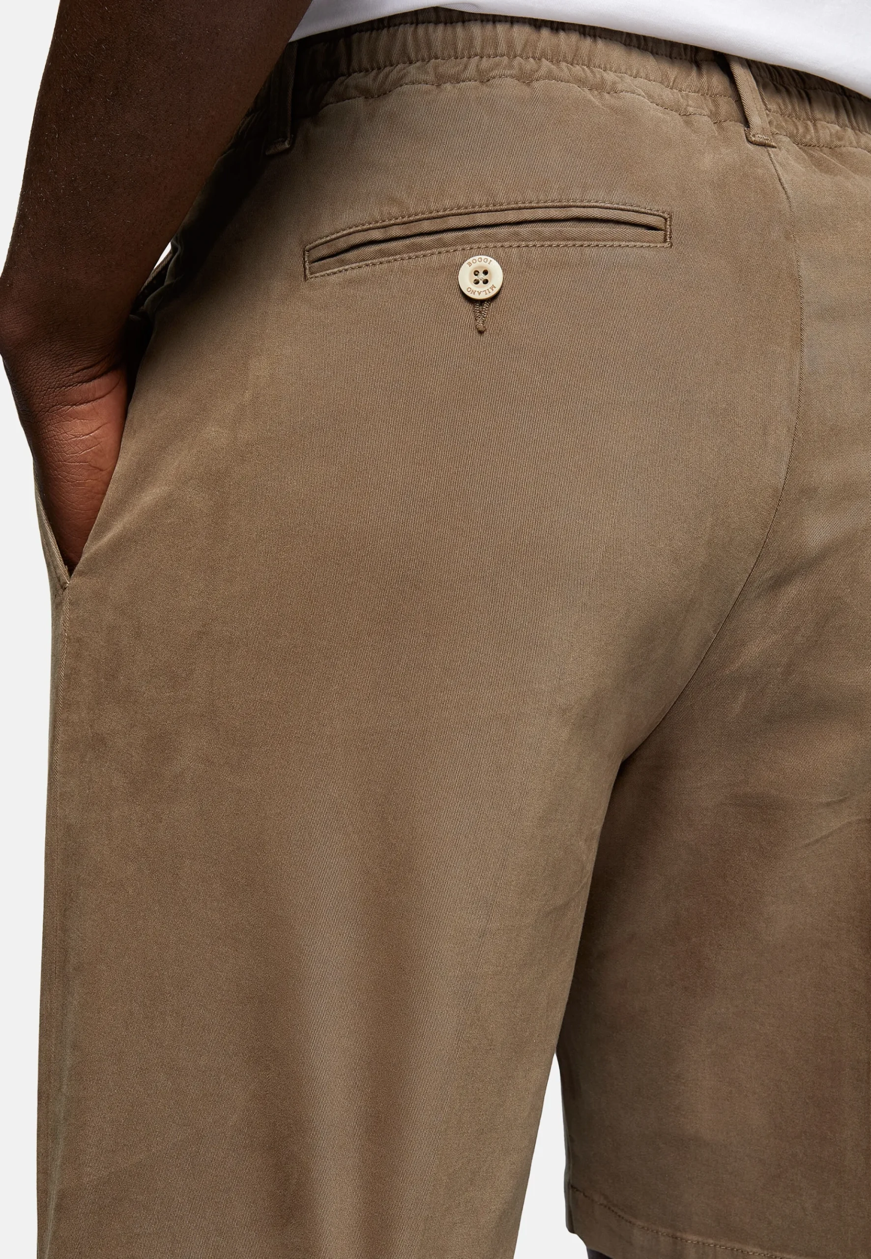 Boggi Milano Bermuda Summer En Coton Extensible