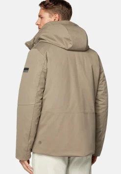 Boggi Milano Blouson Block En Tissu Technique Rembourré