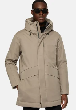 Boggi Milano Blouson L-Block En Tissu Technique En Plume D'Oie
