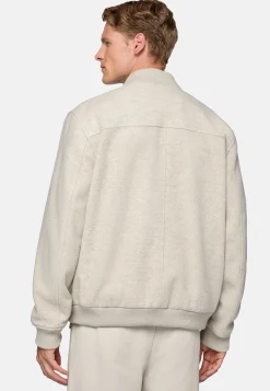 Boggi Milano Bomber En Laine Rembourrée