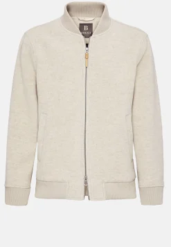Boggi Milano Bomber En Laine Rembourrée