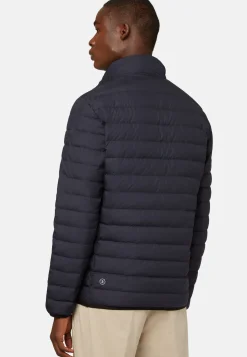 Boggi Milano Bomber En Tissu Recyclé Et Duvet D'Oie