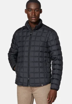 Boggi Milano Bomber En Tissu Technique En Plume D'Oie