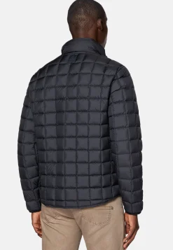 Boggi Milano Bomber En Tissu Technique En Plume D'Oie