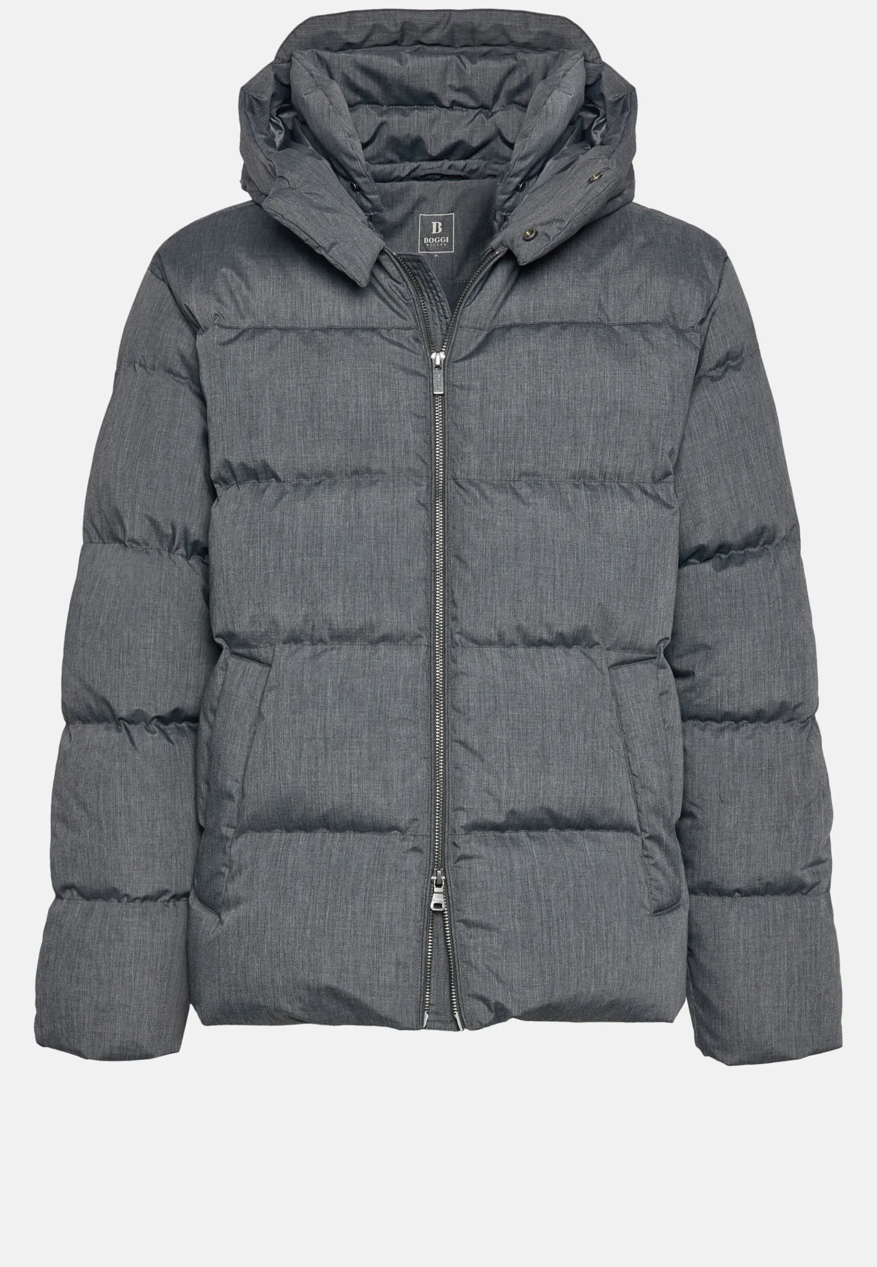 Boggi Milano Bomber En Tissu Technique En Plume D'Oie