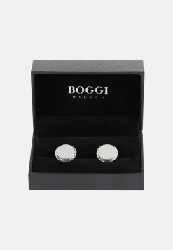 Boggi Milano Boutons De Manchette Ronds Base Lettre