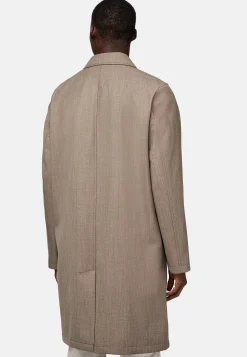 Boggi Milano Caban En Laine Technique