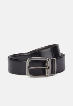 Boggi Milano Ceinture Réversible En Cuir Lisse