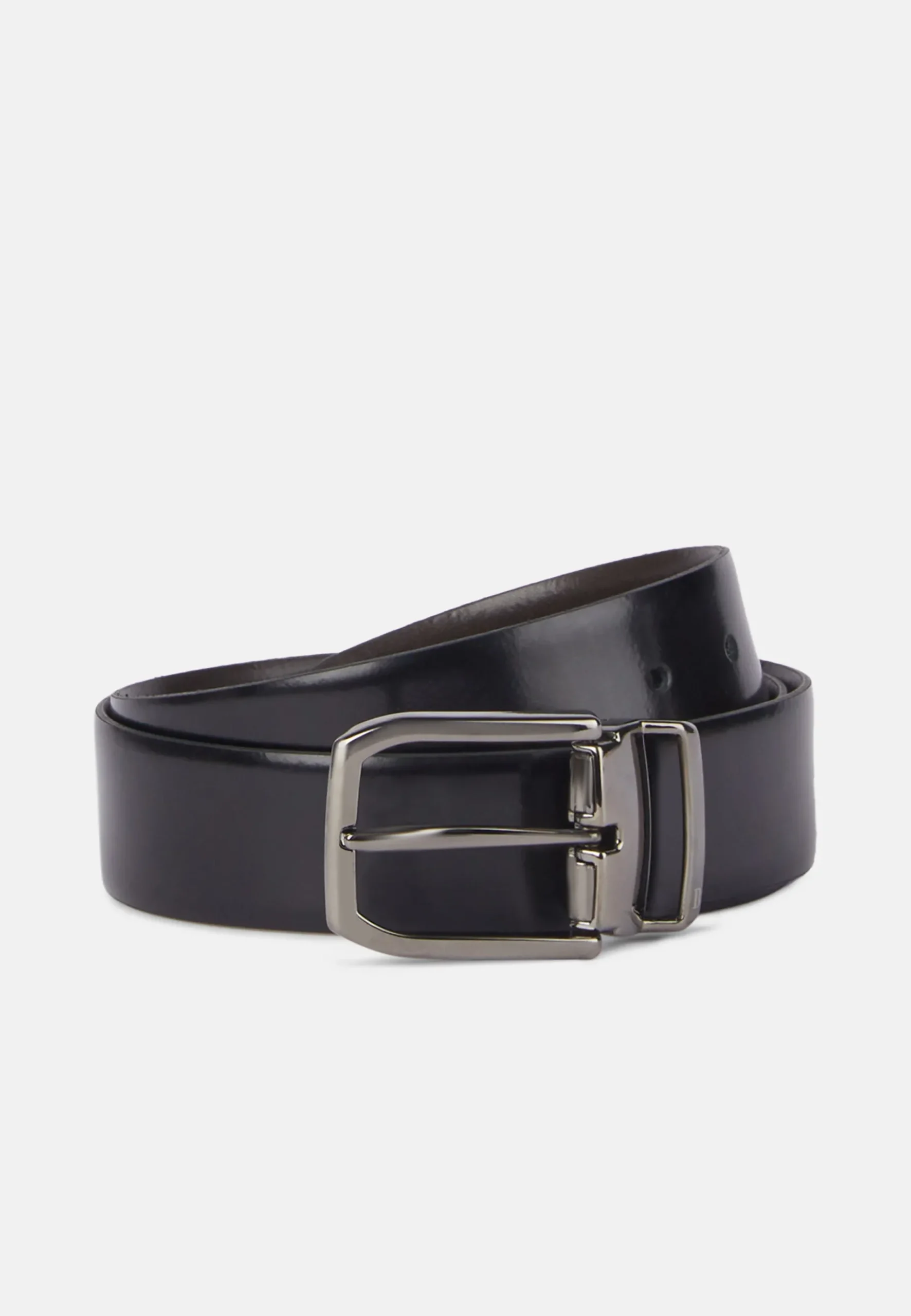 Boggi Milano Ceinture Réversible En Cuir Lisse