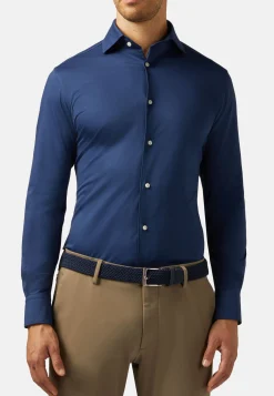 Boggi Milano Ceinture Tressée Extensible En Viscose Mélangée