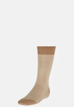 Boggi Milano Chaussettes Micro Motif En Coton Biologique