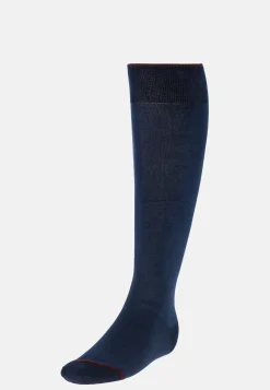 Boggi Milano Chaussettes Rayées Micro Motif En Coton Bio