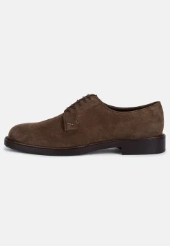 Boggi Milano Chaussures Modèle Derby En Daim