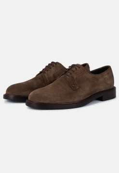 Boggi Milano Chaussures Modèle Derby En Daim