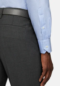 Boggi Milano Chemise À Carreaux En Sergé De Coton Regular Fit