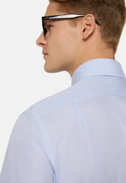 Boggi Milano Chemise À Rayures En Coton Regular Fit