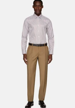 Boggi Milano Chemise À Rayures En Coton Regular Fit