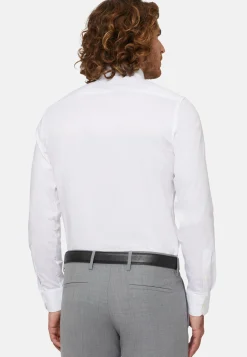 Boggi Milano Chemise he En Coton Nylon Extensible Slim