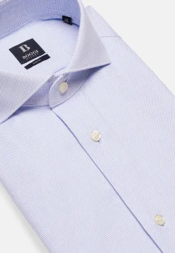 Boggi Milano Chemise En Coton Dobby Slim Fit