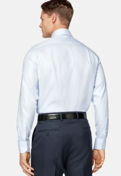 Boggi Milano Chemise En Coton Dobby Regular Fit