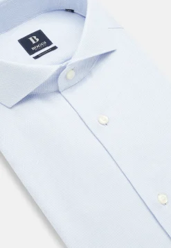 Boggi Milano Chemise En Coton Dobby Regular Fit