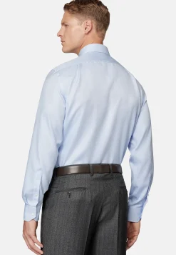 Boggi Milano Chemise En Coton Dobby Regular Fit