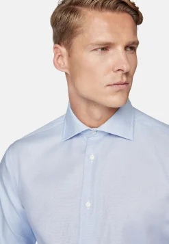 Boggi Milano Chemise En Coton Dobby Regular Fit