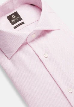 Boggi Milano Chemise En Coton Dobby Regular Fit