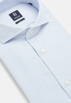 Boggi Milano Chemise En Coton Dobby Slim Fit