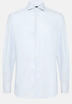 Boggi Milano Chemise En Coton Dobby Slim Fit