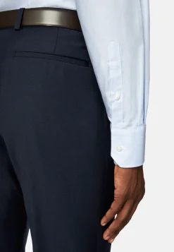 Boggi Milano Chemise En Coton Dobby Slim Fit