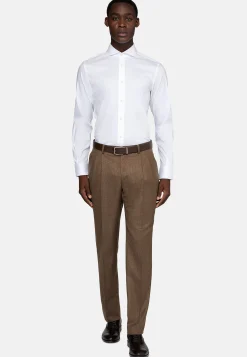 Boggi Milano Chemise En Coton Nylon Extensible Slim Fit