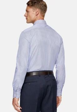 Boggi Milano Chemise En Coton Pinpoint Regular Fit