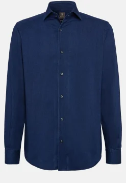 Boggi Milano Chemise En Denim De Coton Regular Fit