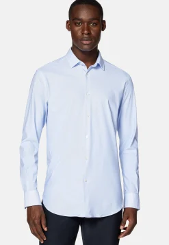 Boggi Milano Chemise En Nylon Extensible Slim Fit