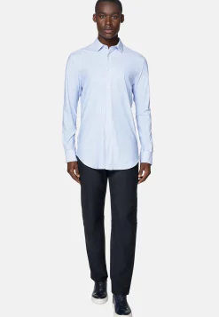 Boggi Milano Chemise En Nylon Extensible Slim Fit