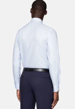 Boggi Milano Chemise En Sergé De Coton Regular Fit