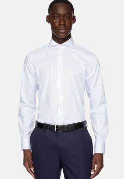 Boggi Milano Chemise En Sergé De Coton Regular Fit