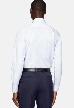 Boggi Milano Chemise En Sergé De Coton Regular Fit