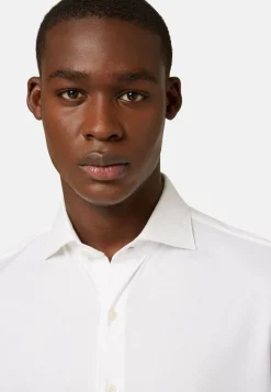 Boggi Milano Chemise Polo En Jersey De Coton Coupe Slim