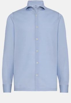 Boggi Milano Chemise Polo En Piqué Fil D'Écosse Coupe Slim