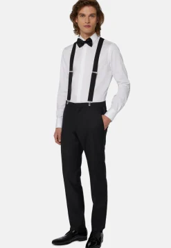 Boggi Milano Chemise Slim Fit En Satin De Coton