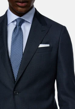 Boggi Milano Costume À Fines Rayures En Pure Laine