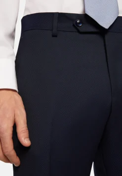 Boggi Milano Costume À Micromotif En Pure Laine