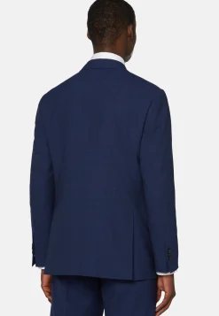 Boggi Milano Costume Prince-De-Galles En Laine Super 130