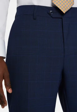 Boggi Milano Costume Prince-De-Galles En Laine Super 130