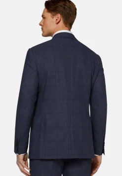 Boggi Milano Costume Prince-De-Galles En Pure Laine