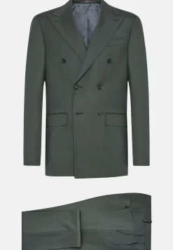 Boggi Milano Costume Croisé En Pure Laine