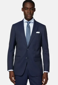 Boggi Milano Costume En Laine Extensible